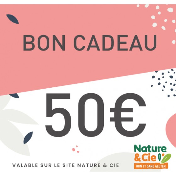 Bon cadeau de 50€