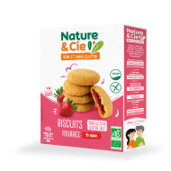 Biscuits Fourres Fraise 135g