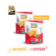 LOT DE 2 Petit-beurre apéritifs pastis fenouil 80g - 1 ACHETÉ 1 OFFERT