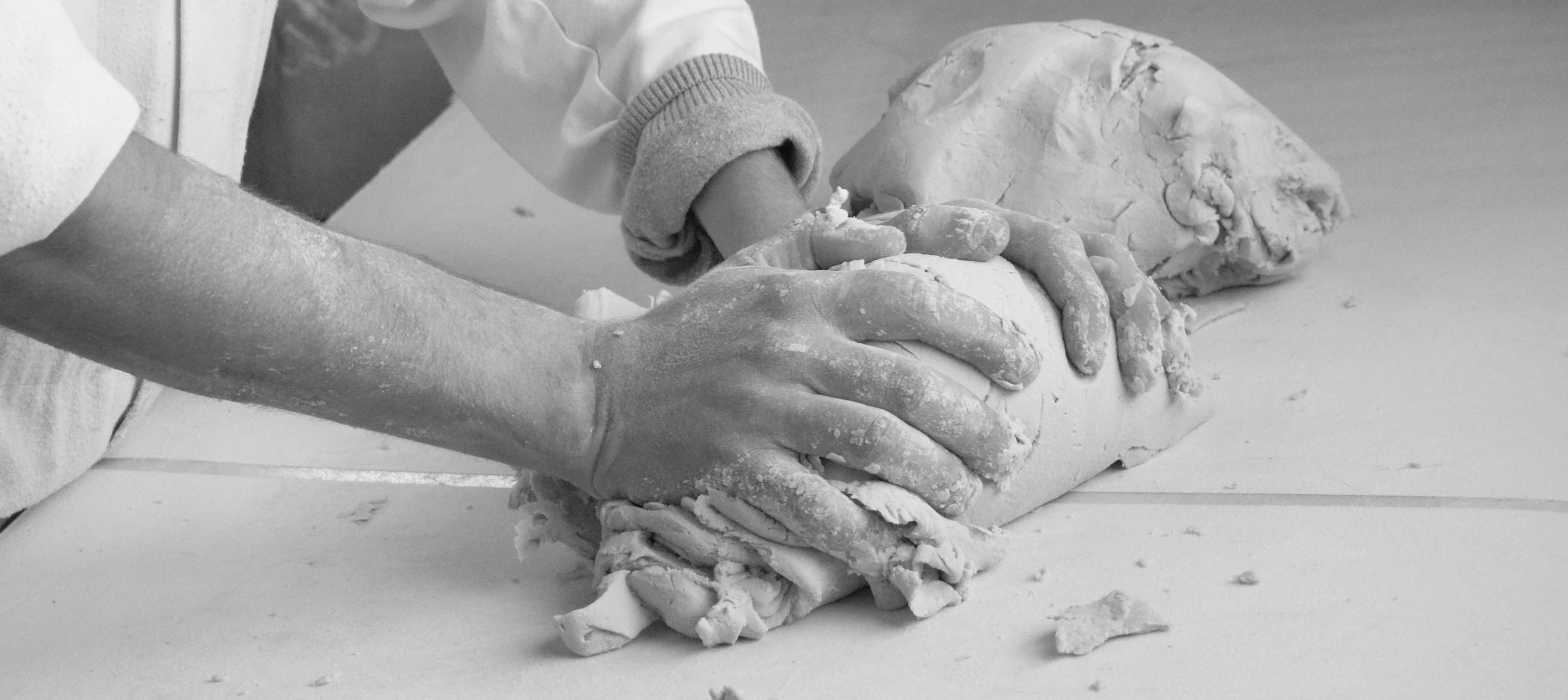 Fabrication manuelle de la pâte