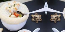 Recette de fêtes sans gluten : Cassolette de noix de Saint Jacques en croûte