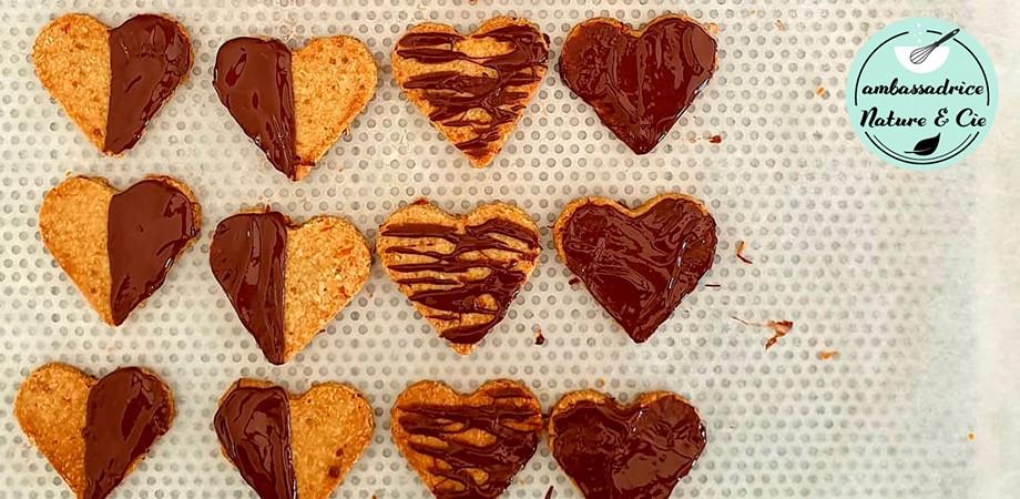 Recette des biscuits de Saint Valentin sans gluten