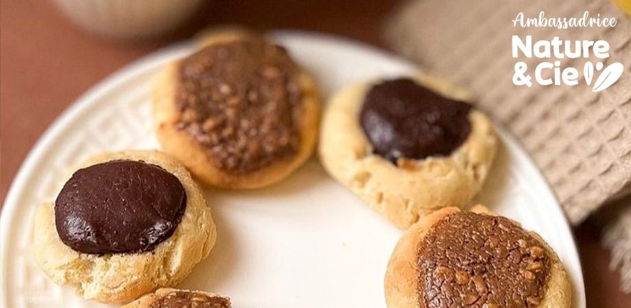 Recette de Biscuits pâte à tartiner chocolat noir sans gluten