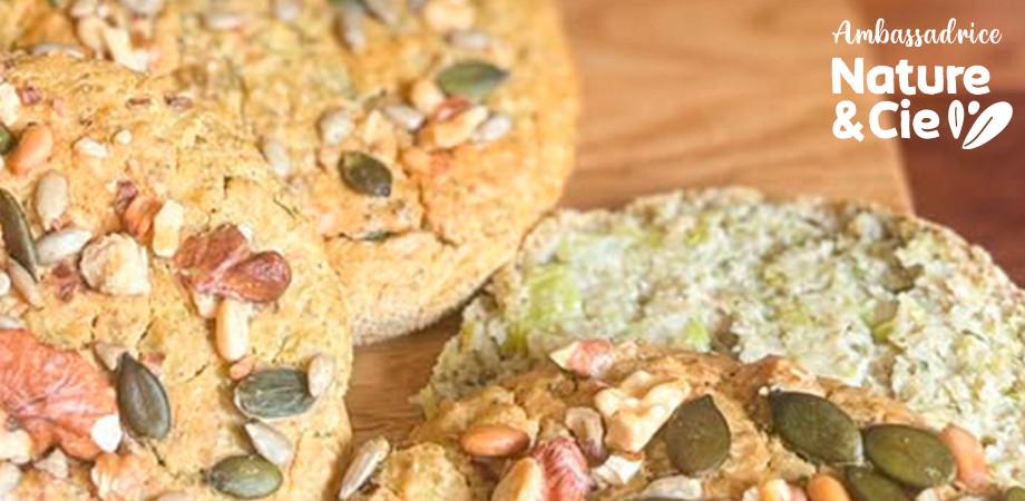 Recette Pains Brocolis & Graines sans gluten