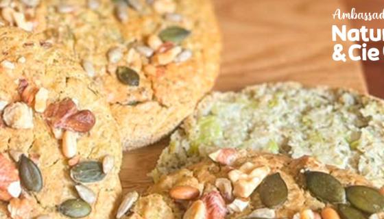 Recette Pains Brocolis & Graines sans gluten