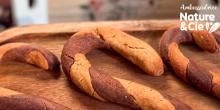 Recette de biscuits bi colore vanille chocolat sans gluten