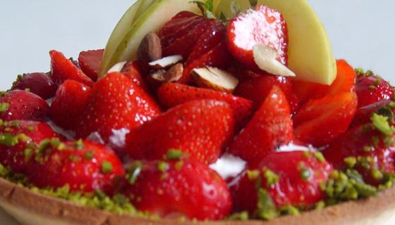 Recette tarte aux fraises sans gluten
