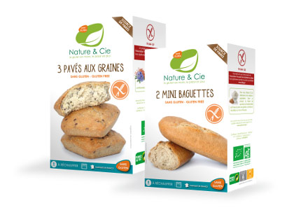 Pains bio sans gluten